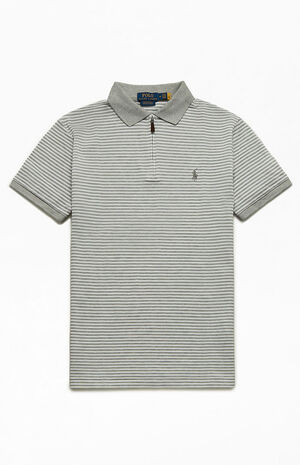 Quarter Zip Polo Shirt image number 1