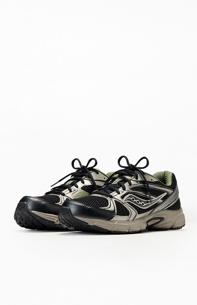 Saucony Black & Olive Ride Millennium Shoes | Pacsun