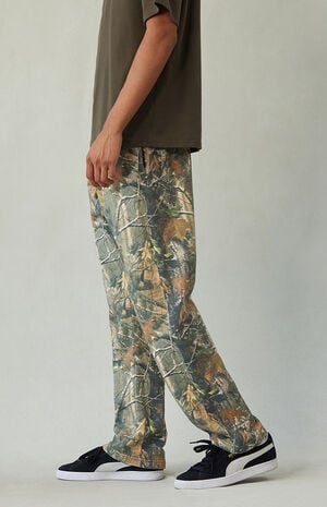 Camo Straight Leg Sweatpants image number 3