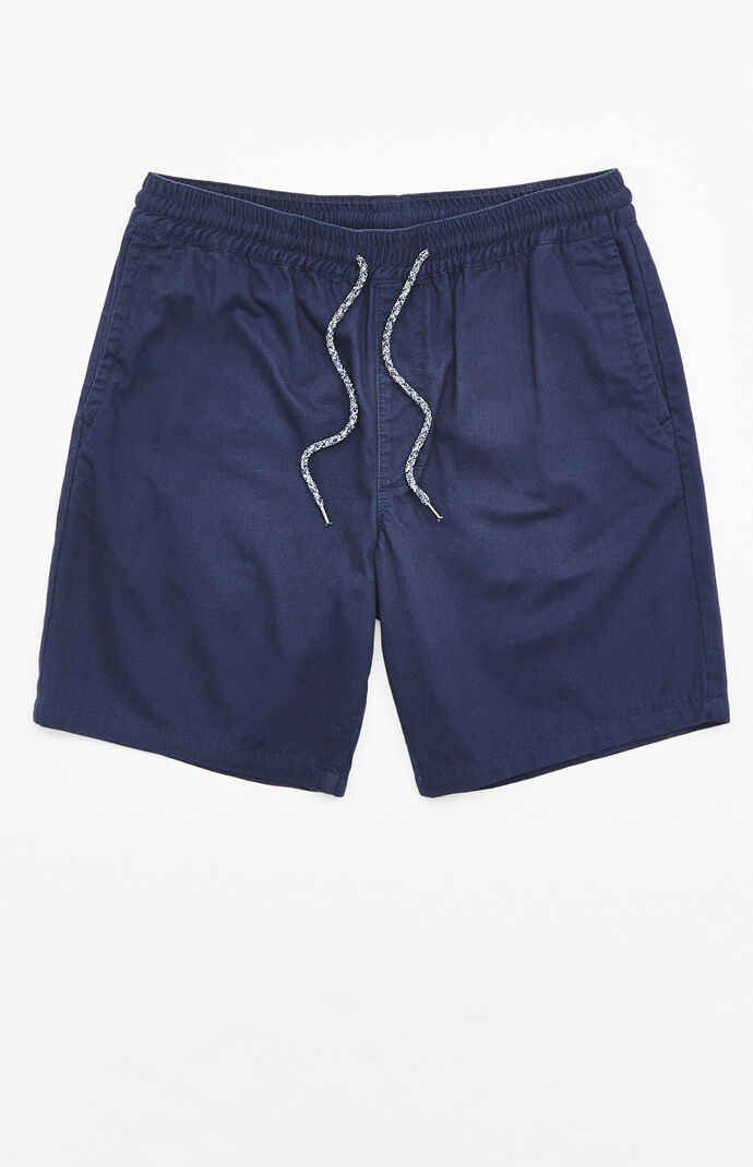 PacSun Twill Khaki Drawstring Shorts PacSun