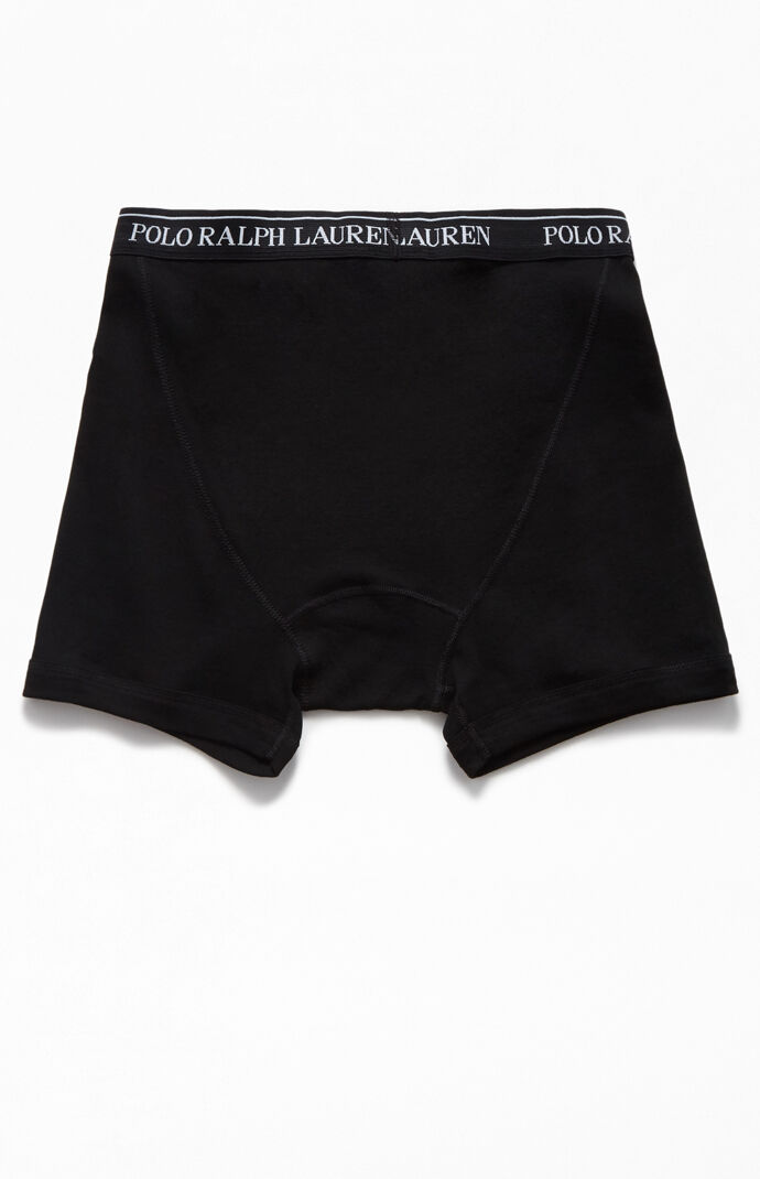 Black Three-Pack Boxer Briefs