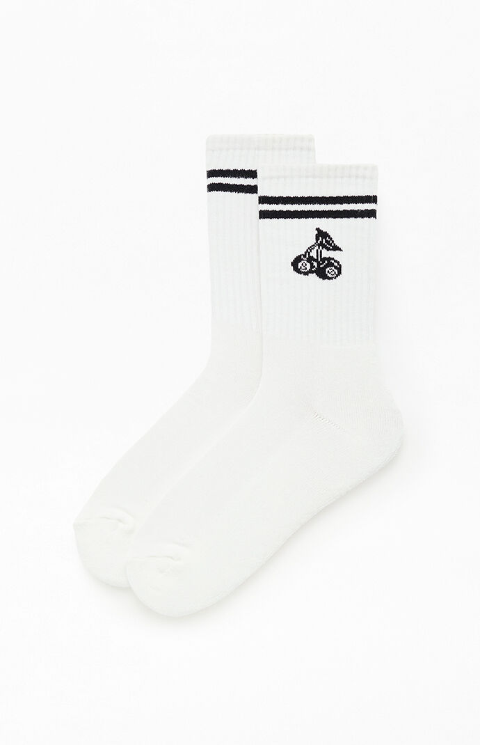 Pacsun Cherry 8 Ball Crew Socks