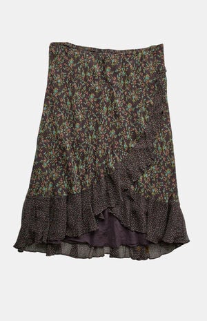 2000s Floral Midi Skirt image number 1
