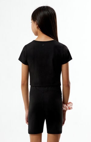 PAC WHISPER Active Black Crew Neck T-Shirt image number 3