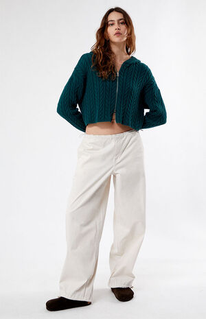 Mini Cable Stitch Hoodie image number 4