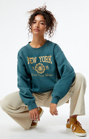 New York East Coast League Crew Neck Sweatshirt image number 1
