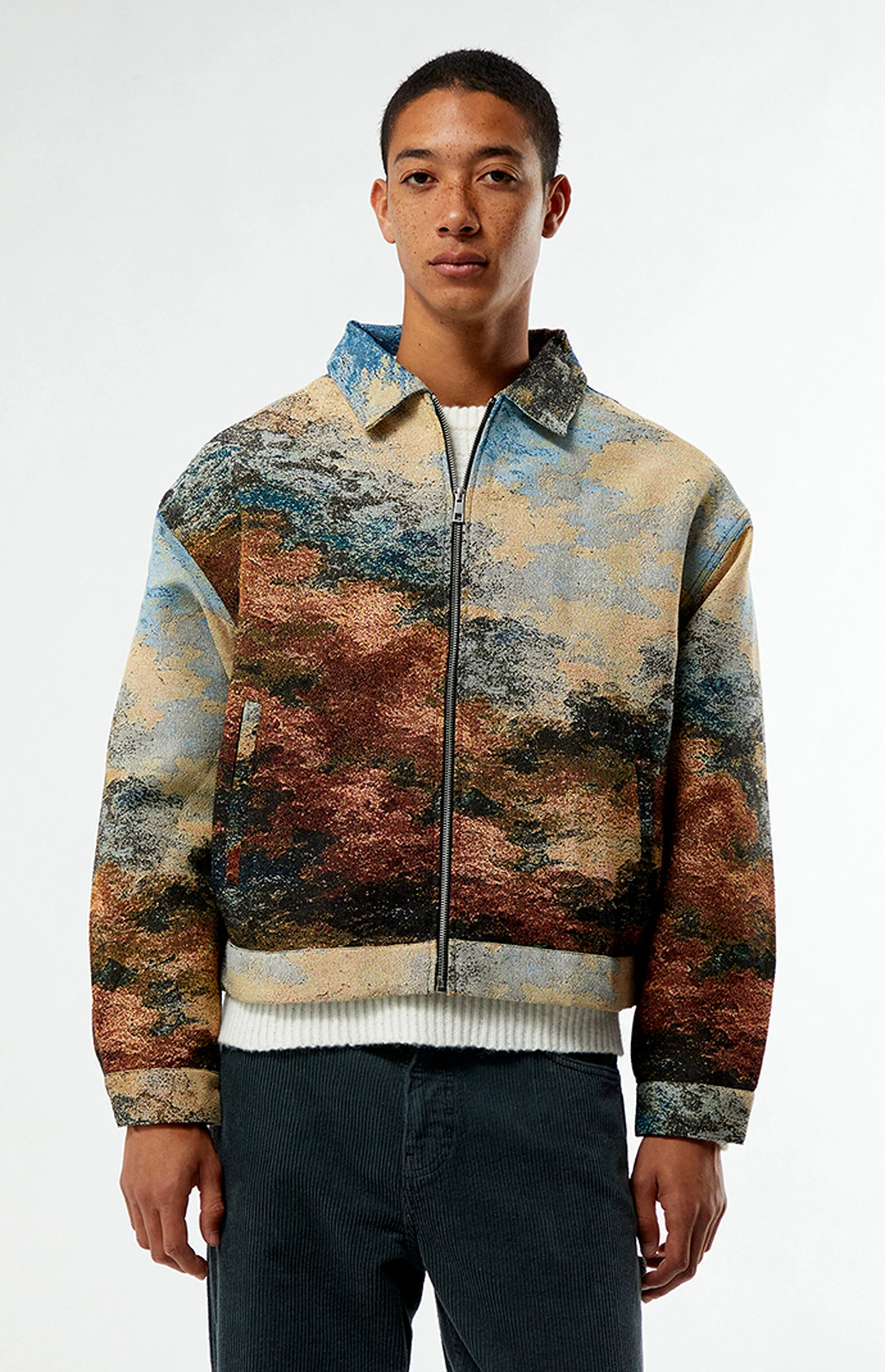 Pacsun Voice Divine Jacquard Gas Jacket | Pacsun