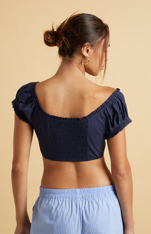 Lola Cropped Short Sleeve Top image number 3