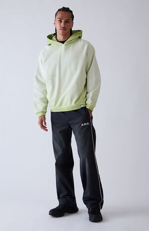 Green Raglan Vintage Wash Heavyweight Hoodie image number 5