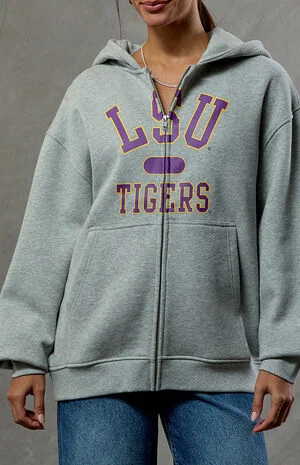 LSU Tigers Zip Up Hoodie image number 2