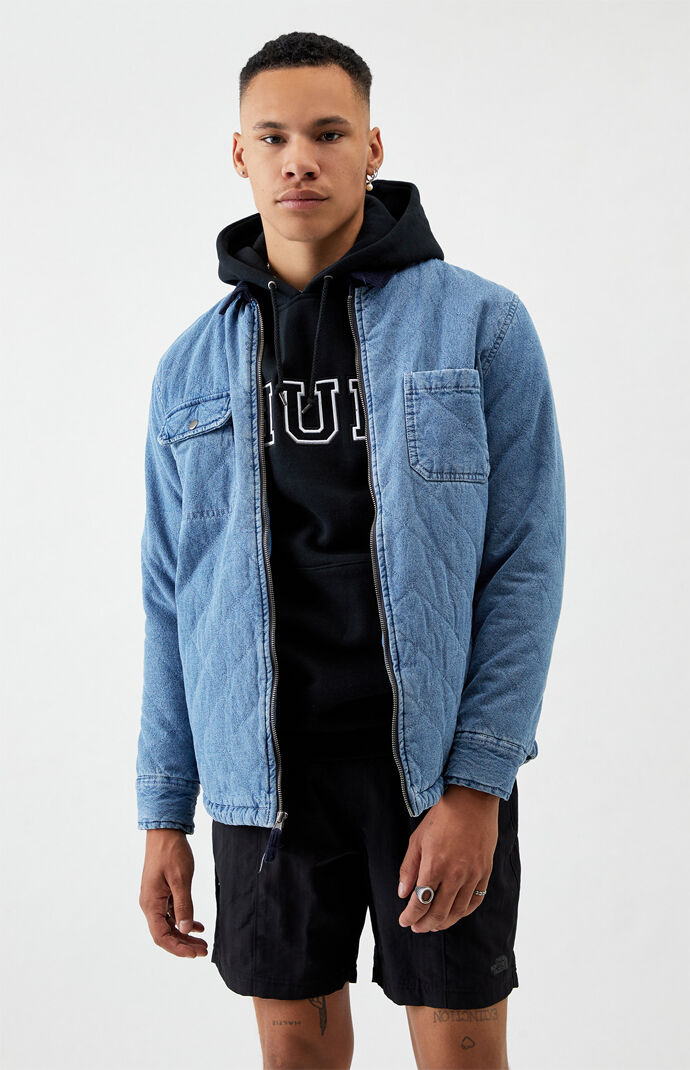 Quilited Denim Shacket