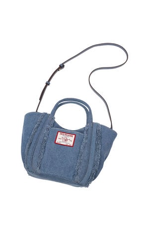Atlas Frayed Medium Tote Bag image number 2