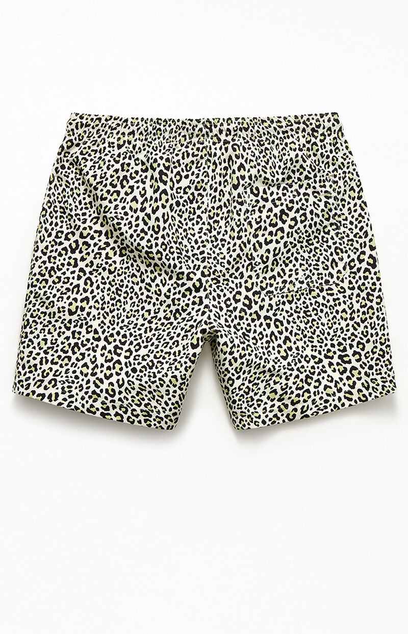 PacSun Cheetah 17" Swim Trunks PacSun