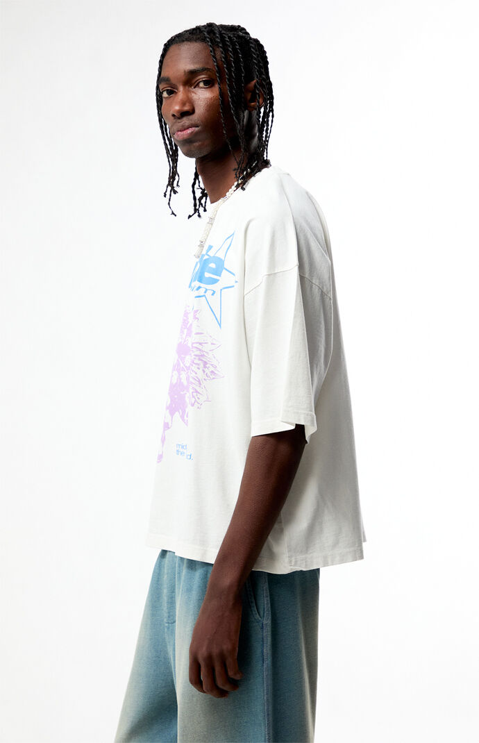 Pacsun Purple Cropped Boxy T-Shirt | Pacsun