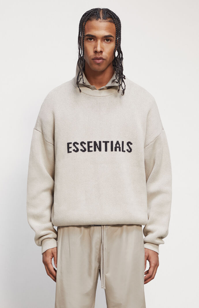 Fear of God Essentials Knitted Sweater - town-green.com