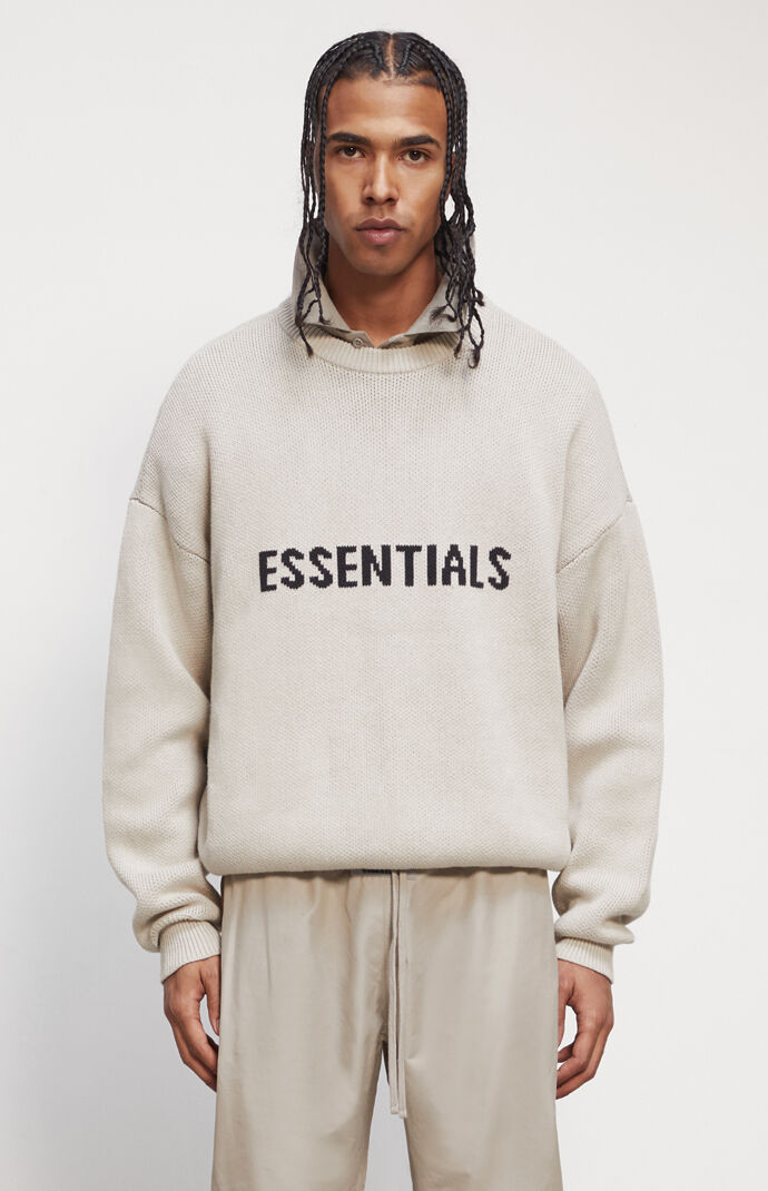 カテゴリ FEAR GOD - FOG essentials KNIT SWEATER XLの通販 by chan's shop｜フィアオブ ...