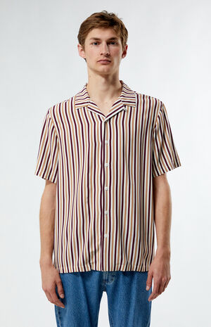 Caleb Stripe Camp Shirt image number 1