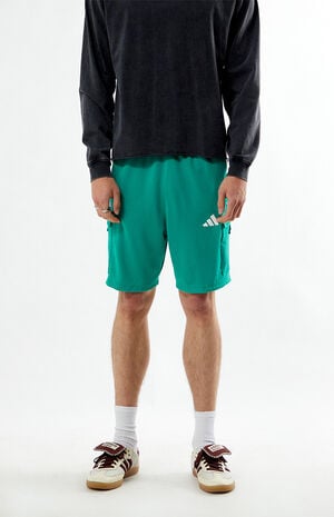 Green Tiro Cargo Shorts image number 2