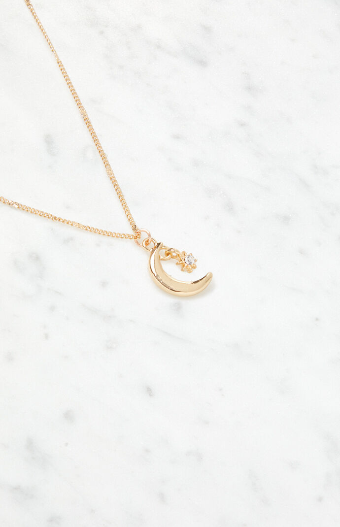 Moon Charm Necklace