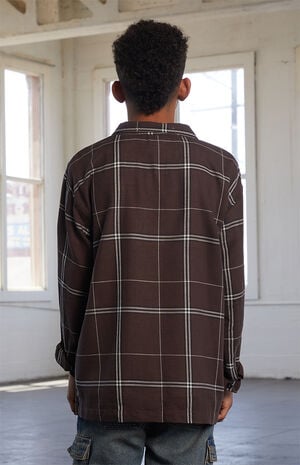 Plaid Flannel Long Sleeve Shirt image number 3