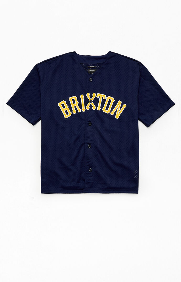 Brixton Mesh Baseball Short Sleeve Jersey