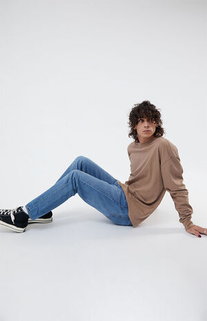 Bark Loch Long Sleeve Oversized Boxy T-Shirt image number 4