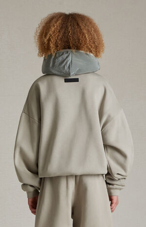 Essentials Seal Nylon Fleece Hoodie image number 3