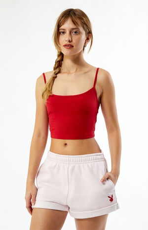 By PacSun Rolled Hem Sweat Shorts image number 3