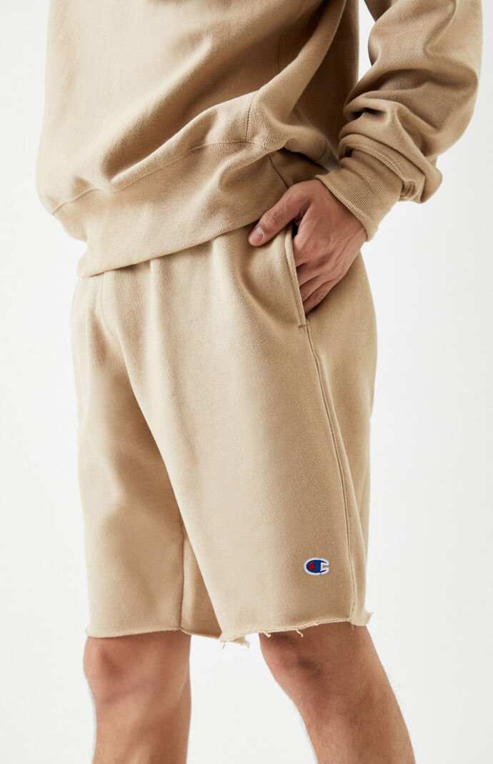 Reverse Weave Cutoff Sweat Shorts