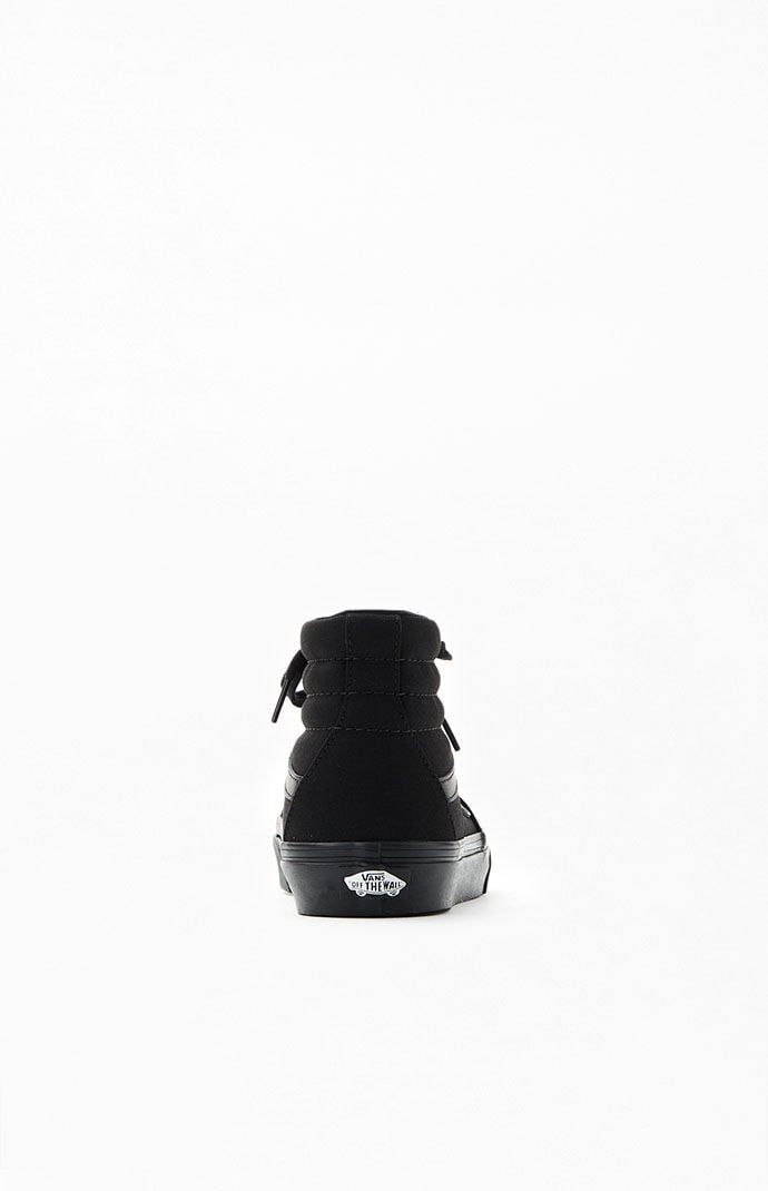 Vans Sk8 Hi Black Canvas Shoes PacSun