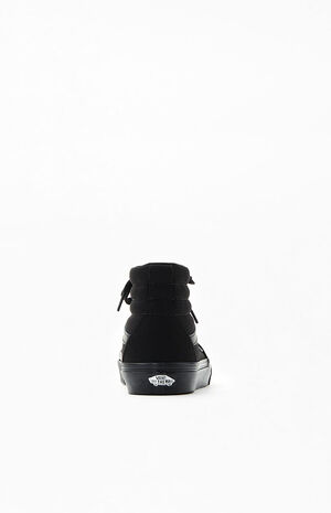 Sk8-Hi Black Canvas Shoes image number 3