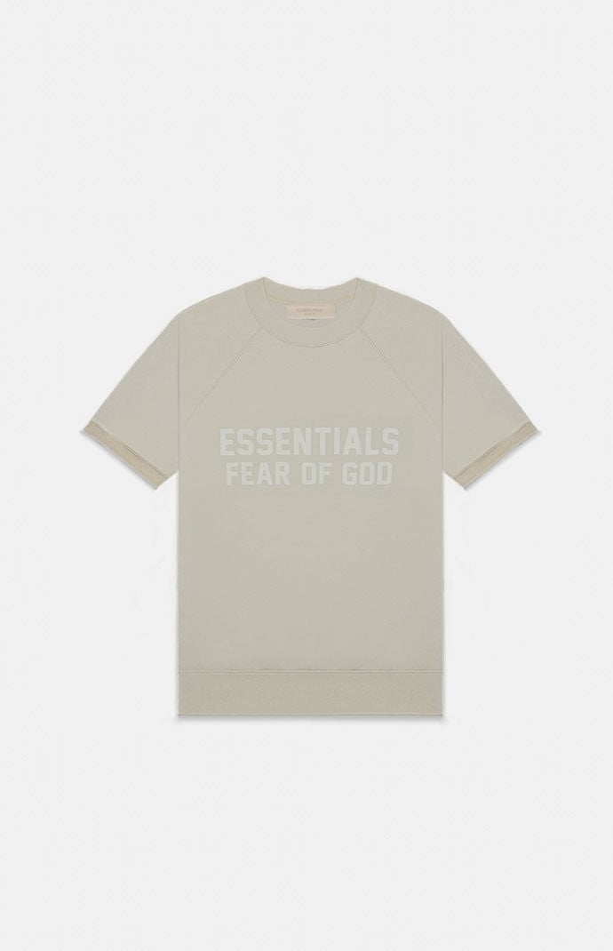피어오브갓 에센셜 Fear Of God Essentials Kids Seal Short Sleeve Crew Neck Sweatshirt