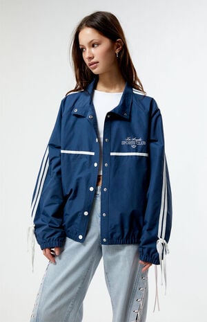 Navy Track Jacket image number 2