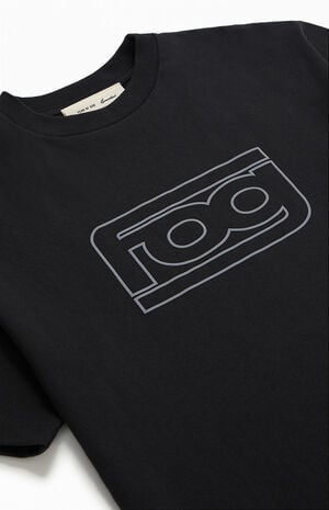 Kids Vintage Black Racing Merch T-Shirt image number 3