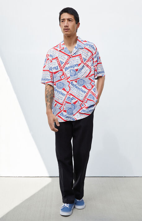 By PacSun Label Collage Camp Shirt