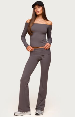 Tezia Off Shoulder Long Sleeve Top image number 4