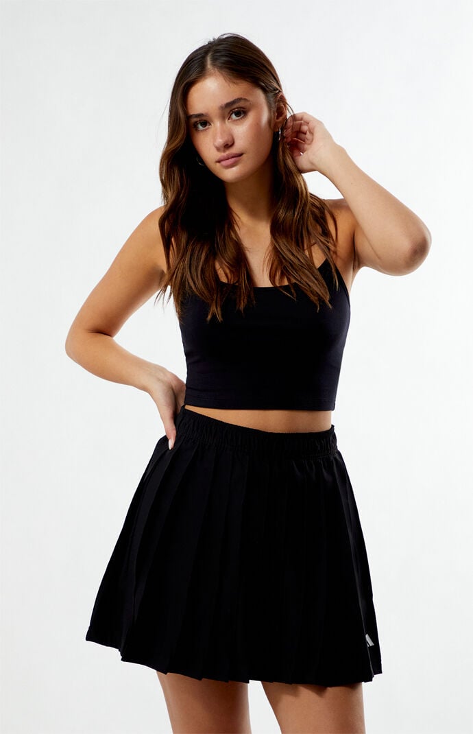 【Adidas コリア】 Tiro Pleated Skirt adidas Tiro Pleated Skirt Women's Sportswear Casual Skirt
