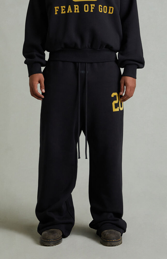 Fear of God ESSENTIALS Vintage Black Lounge Fleece Baggy