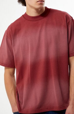 Red&nbsp;Premium Potassium Wash T-Shirt image number 2