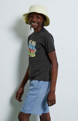 Blue Volley Shorts image number 4