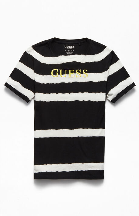 Tie-Dyed Embroidered T-Shirt