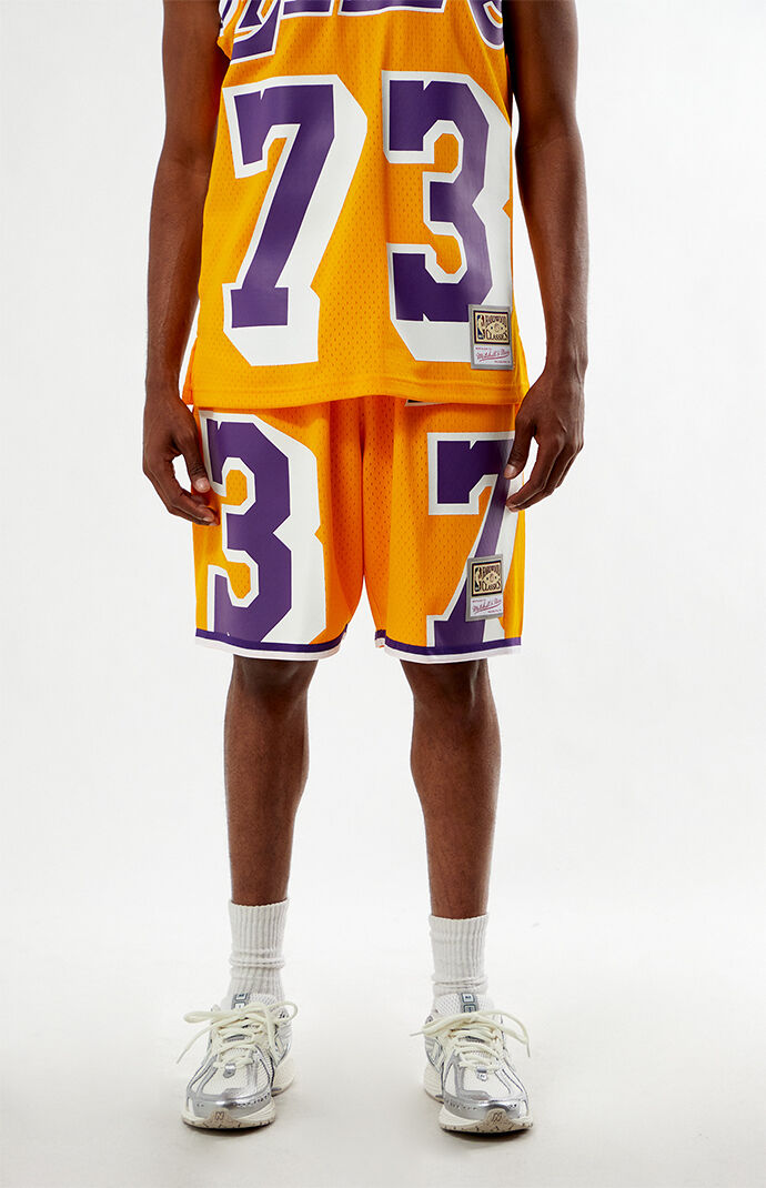 スポーツ NBA COURTCOLLECTION DENNIS RODMAN LAKERS Dennis Rodman Signed Los Angeles Lakers 8x10 Photo (JSA) -
