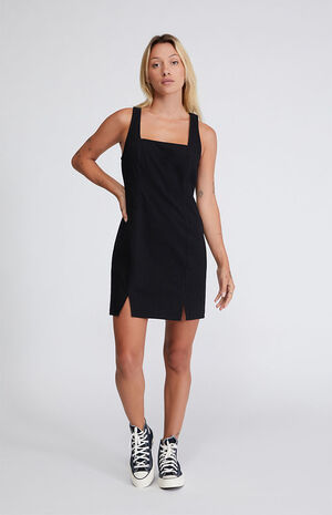 Double Slit Mini Dress image number 4