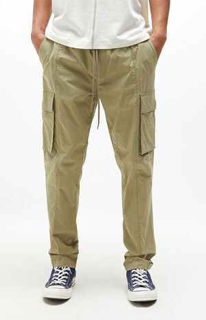 Eco Olive Slim Cargo Pants image number 1