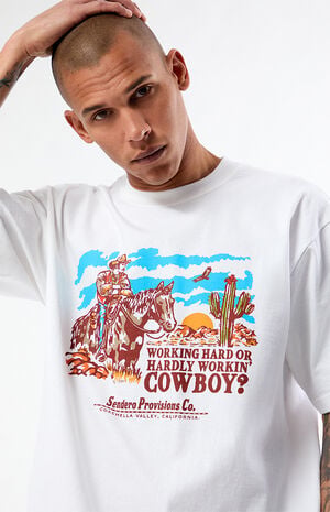 Working Hard Cowboy T-Shirt image number 3