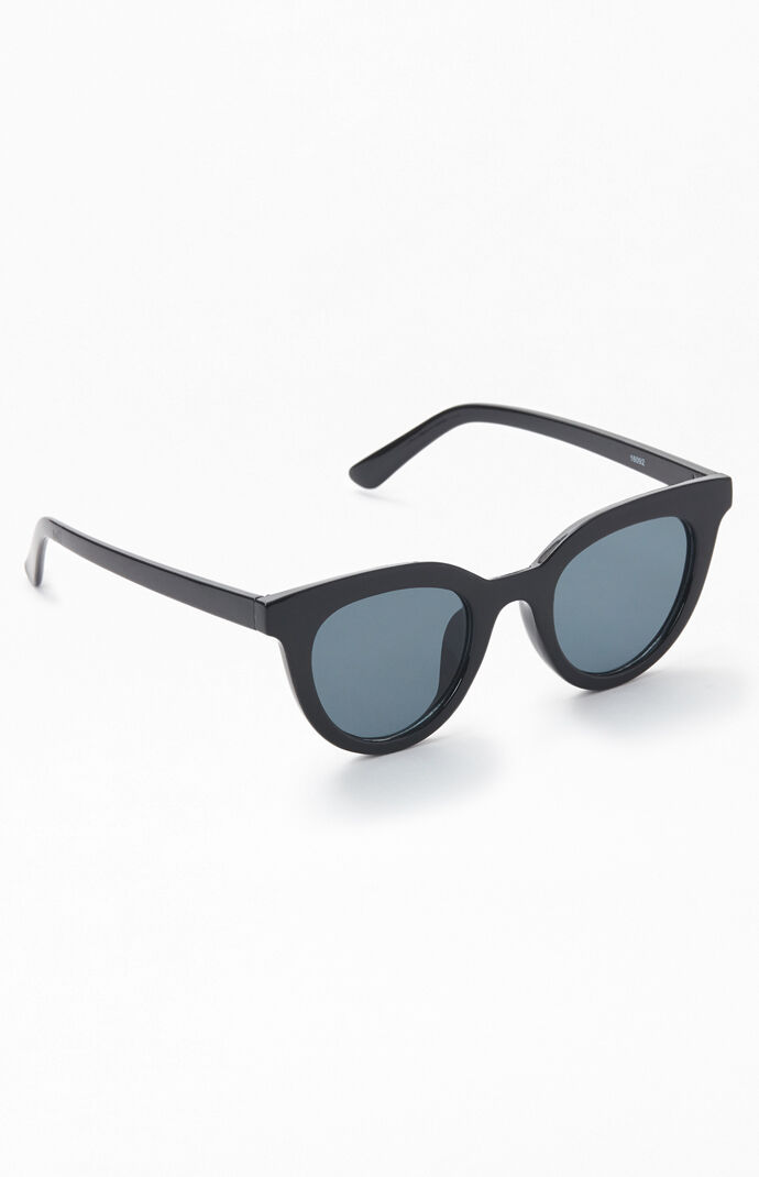 Black Retro Modern Sunglasses