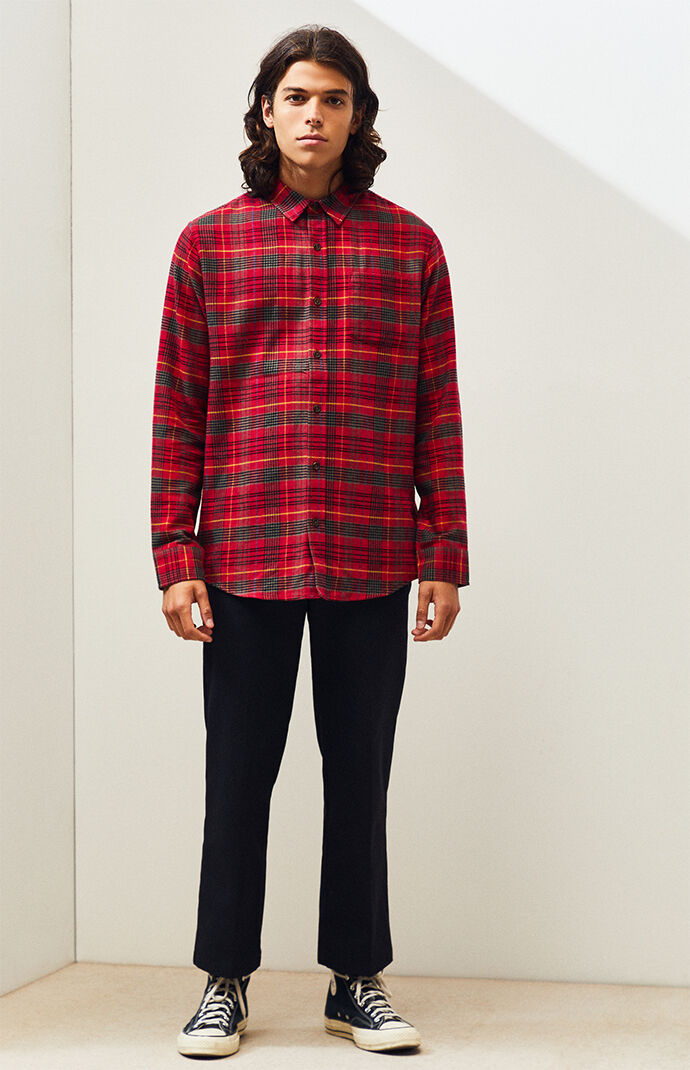 Kendro Plaid Flannel Shirt