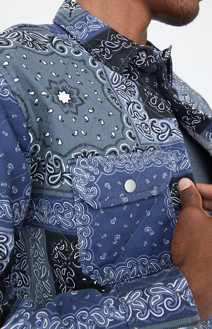 Bandana Shirt Jacket
