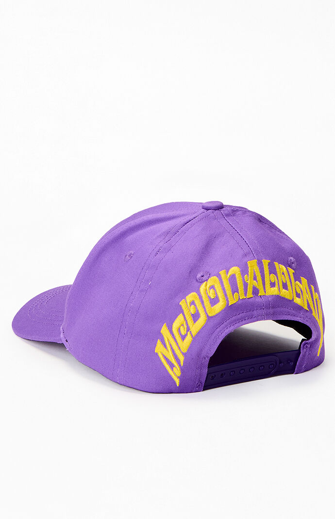 McDonaldland Purple Big Logo Snapback Hat