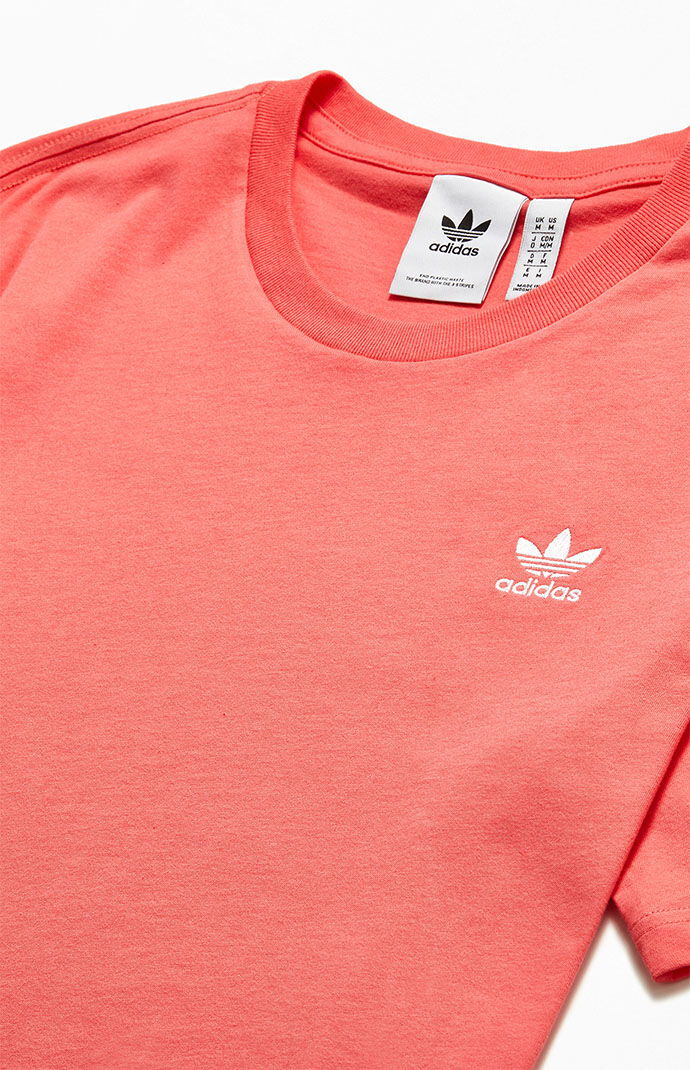 adidas Pink Essential T Shirt PacSun